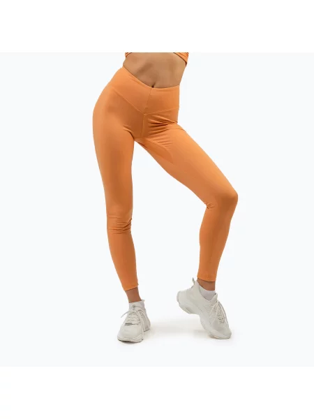 Olcsóbban. Női edző leggings NEBBIA Elevated narancssárga. Méret: S narancsszínű