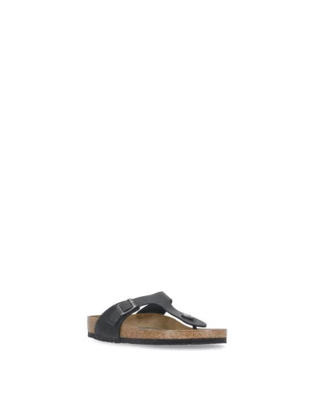 Klapki Birkenstock skórzane czarne
