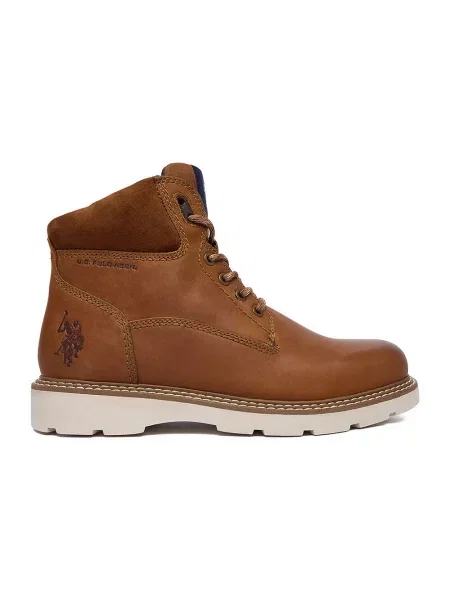 U.S. POLO ASSN. Camel brązowa