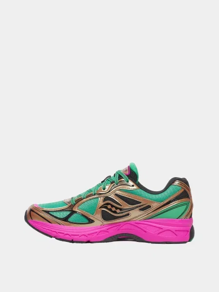 Повседневные кроссовки Saucony зеленые
