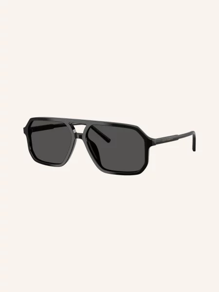 Dolce & Gabbana Sluneční Brýle černá/ tmavosivá černé