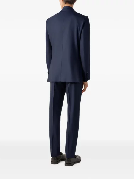 Costum Zegna de lână albastru