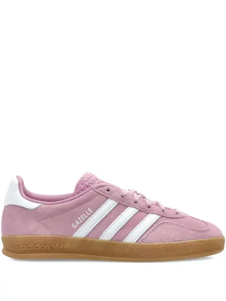 Sneakerși Adidas Samba din piele albastru