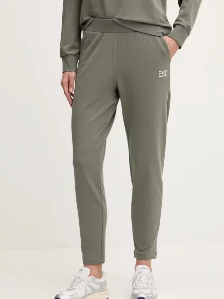 Emporio Armani melegítő szett női elasztánnal zöld