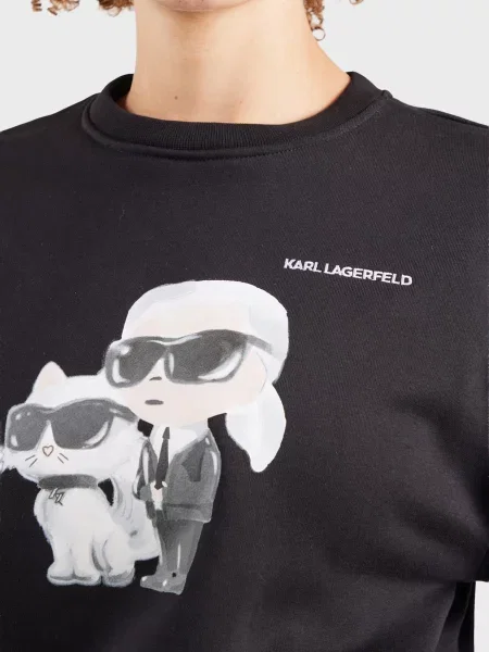 Свитшот Karl Lagerfeld черный