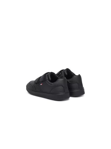 Sneakersy Tommy Hilfiger Low Cut Velcro Sneaker M čierna