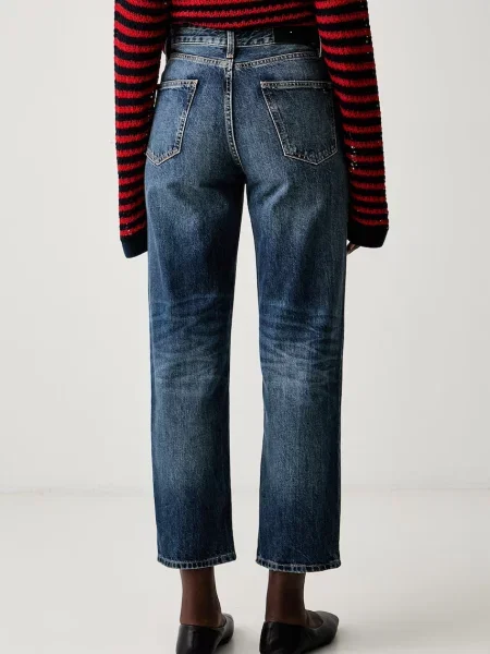 Tommy Hilfiger jeansy regular granatowe