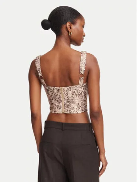 Bardot Top Carolina  Svetlo rjava