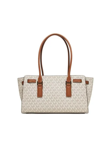 MICHAEL Michael Kors Kabelka na rameno koňaková / pastelovo žltá béžová
