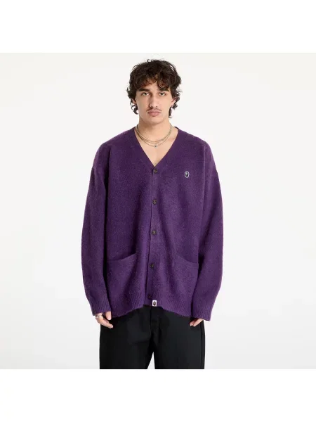 Kardigan A Bathing Ape® fioletowy
