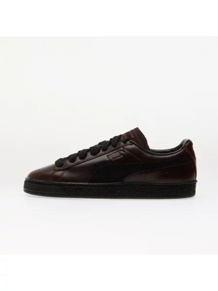 Sneakers Puma Suede Dressed Leather Brown/ Puma Black EUR 45 čierna