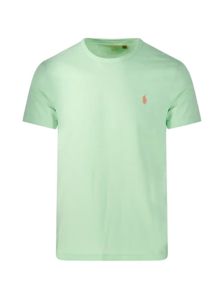 Поло тениска Polo Ralph Lauren с автограф зелено