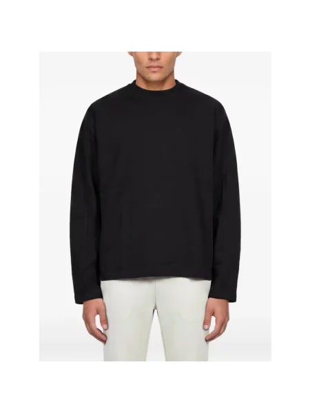 Dzianinowy sweter Entire Studios czarny