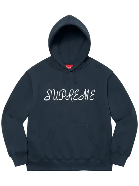 Hanorac cu glugă Supreme albastru