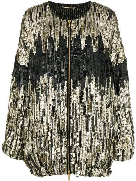 Palton Alberta Ferretti negru