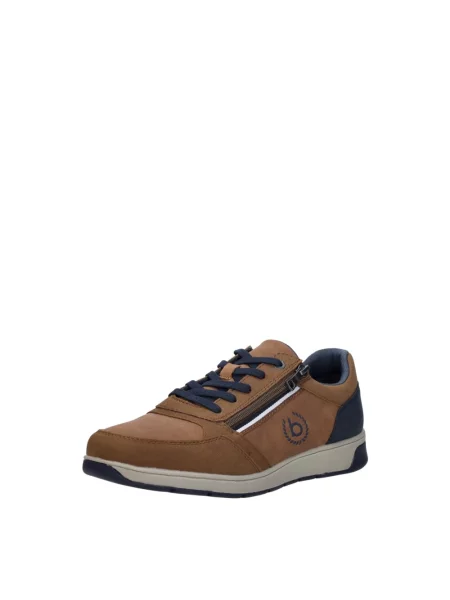 Sneakersy Bugatti brązowe