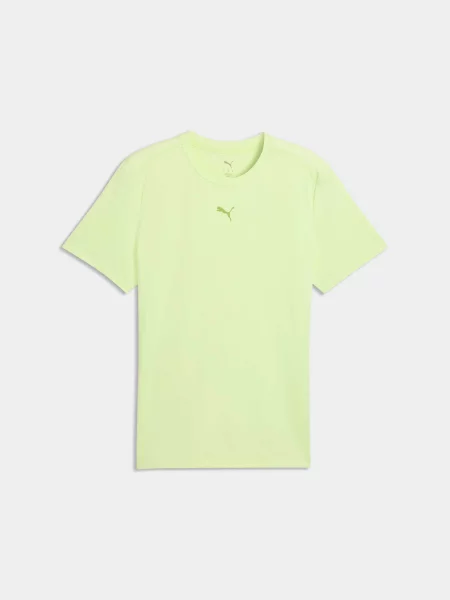 Спортивна футболка PUMA M Cloudspun Tee комбінований верх зелений