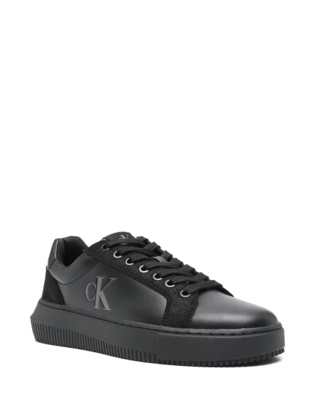 Sneakerși Calvin Klein Jeans negru