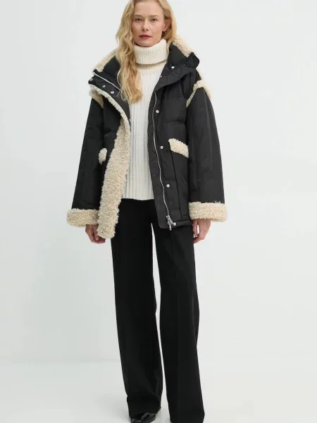 Вовняний светр Won Hundred теплий гольф бежевий