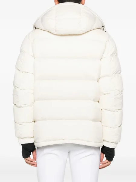 Jakna Moncler Grenoble s kapuljačom bijela