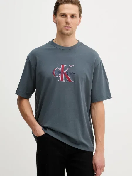 Calvin Klein Jeans tričko šedé
