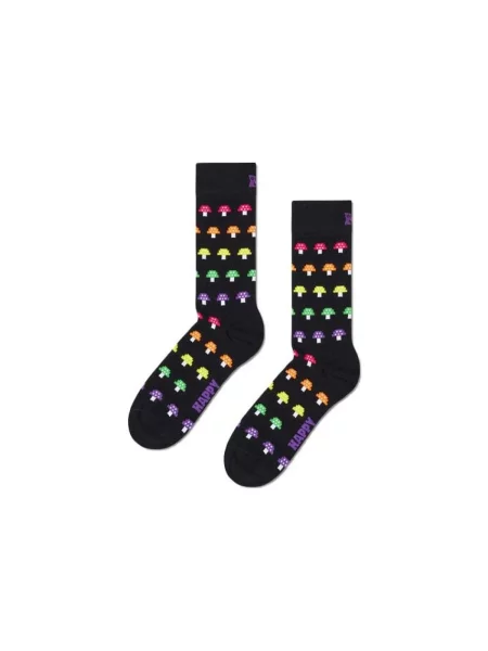 Csíkos alsó Happy Socks fekete