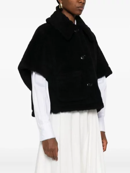 Ursuleț de pluș geacă Max Mara negru