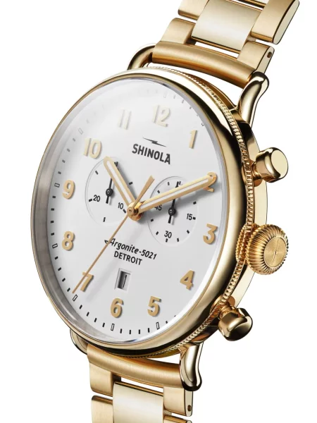 Laikrodžiai Shinola auksinė