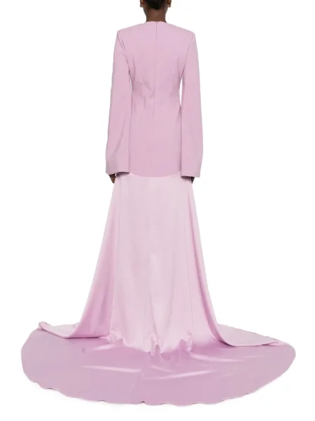 Rochie maxi Solace London de costum roz