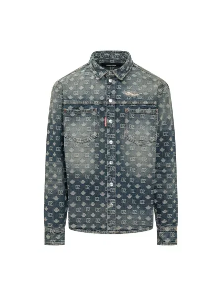 Koszula dżinsowa Dsquared2 niebieska
