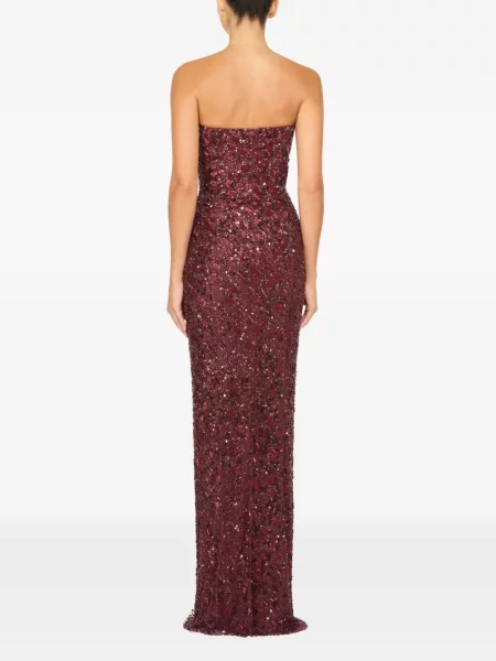 Rochie maxi Jenny Packham roșu