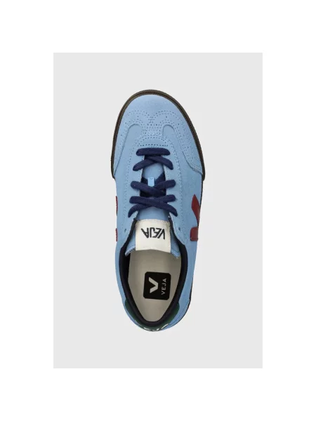 Sneakersy Veja Volley zamszowe niebieskie