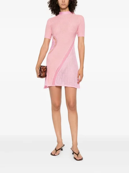 Rochie mini Roberta Einer de costum roz