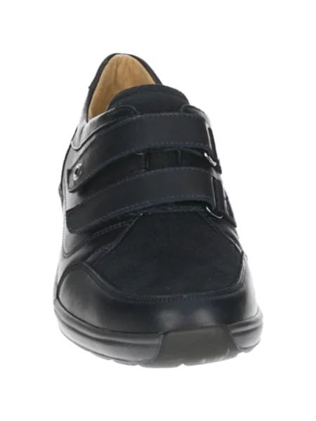 Sneakersy Ganter skórzane niebieskie
