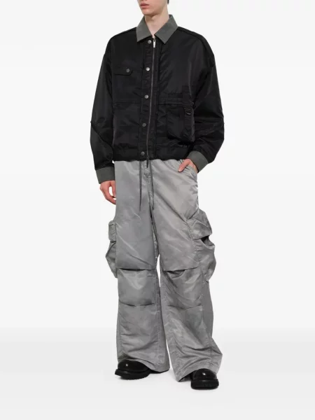 Pantaloni cargo Feng Chen Wang gri