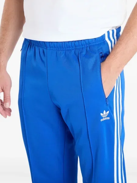 Top sport Adidas cu dungi de catifea cord tenis albastru