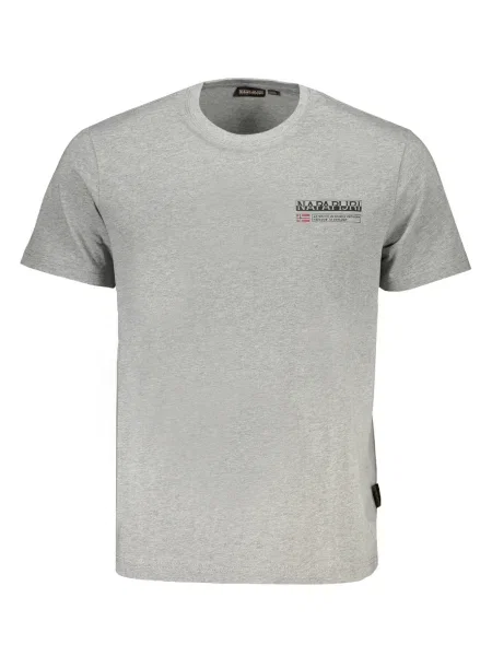 Tricou Napapijri scurt gri