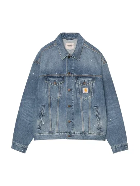 Kurtka Carhartt Wip niebieska