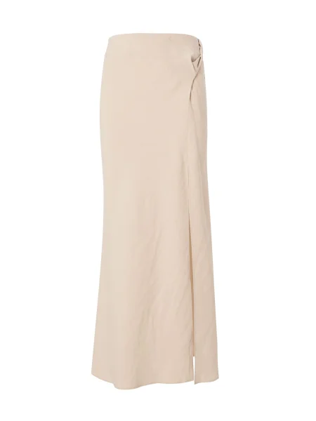 TOPSHOP Sukně krémová