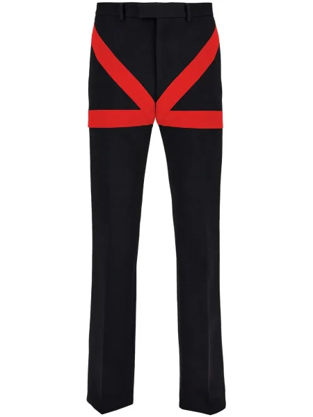 Pantaloni Ferragamo cu imagine negru