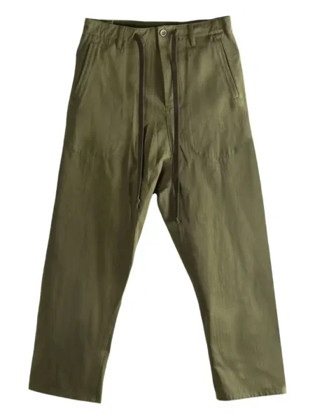 Pantaloni Uma Wang verde