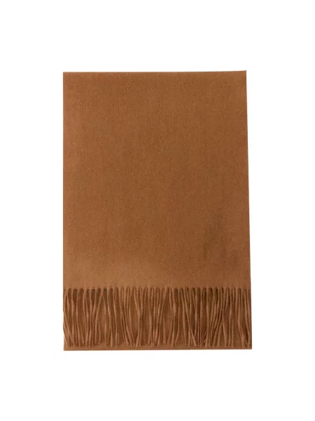GOBI Cashmere Fular Unisex Cashmere Fringed Scarf sepie