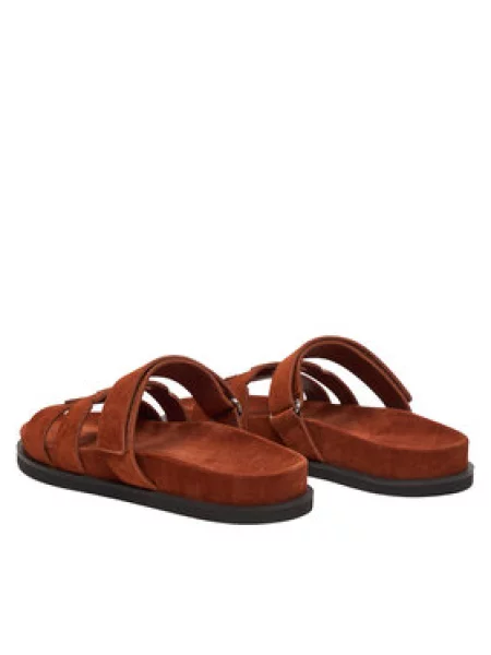Pantofle Tory Burch béžové