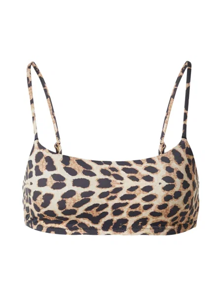 Lindex Bikinový top Teyana béžová / kapučíno čierna