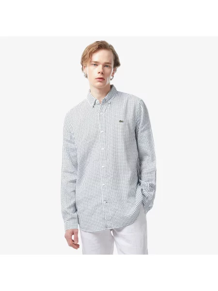 Lacoste сорочка чоловіча біла
