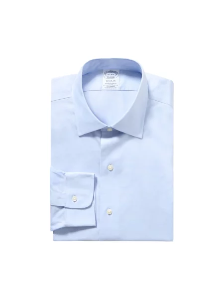 Koszula Brooks Brothers ze stretchu niebieska