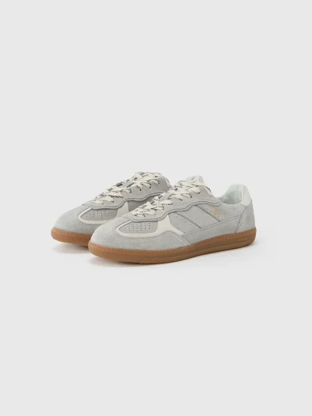 Alohas sneakers din piele întoarsă gri