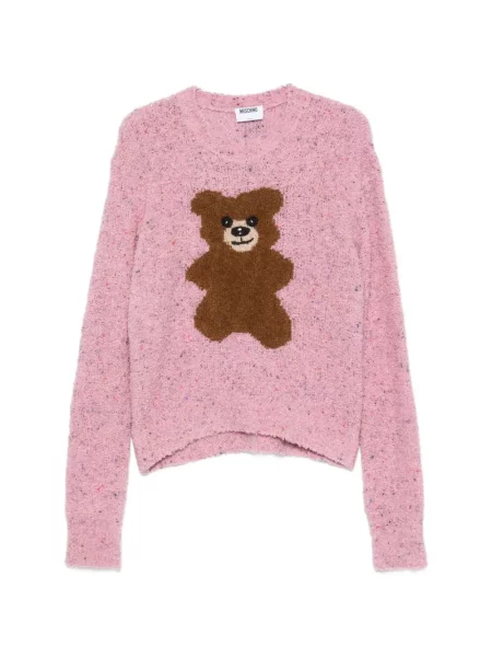 Ursuleț de pluș pulover Moschino roz