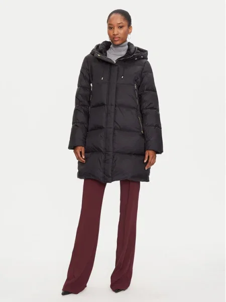 Fracomina Palton de iarnă negru