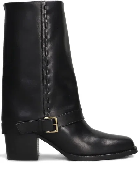 Čizmice Evaluna sa kopčom crna